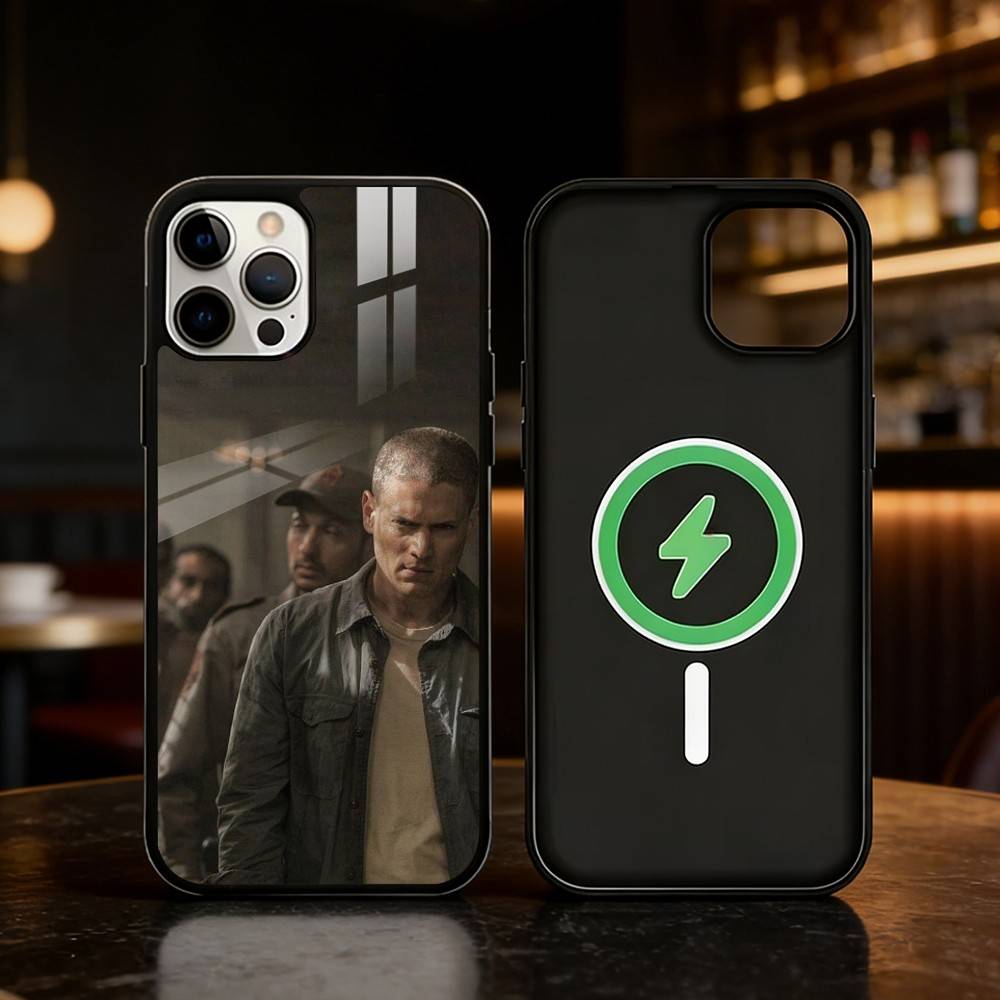 Чехол для телефона P-Prison Break для iPhone 17,16,15,14,13,12,Plus,Pro,Max Для магнитной беспроводной зарядки