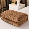 Зимнее теплое одеяло для кроватей, жаккардовое двухстороннее коралловое флисовое одеяло, покрывало Queen King, простыня, постельные принадлежности