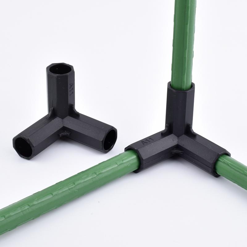 2-30 шт. садовые колышки для растений окантовка угловое соединение шкаф теплица каркас строительные фитинги соединители для цветочных подставок