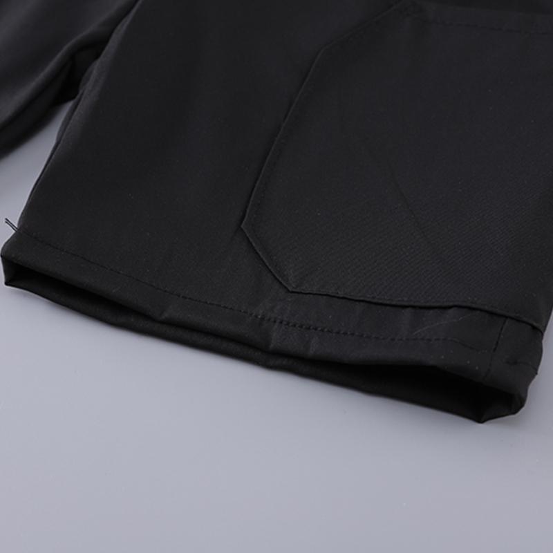 Детский повседневный костюм для мальчиков и малышей в корейском стиле, рубашка с короткими рукавами, тонкий универсальный комплект из двух предметов