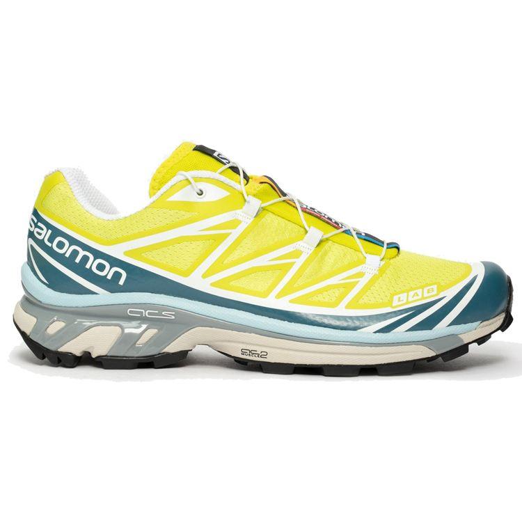 SALOMON XT-6 Advanced Outdoor Низкие Кроссовки для Повседневной Носки Унисекс Желтый 415766