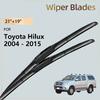 Для Toyota Hilux Vigo 2004 - 2015 2014 2013 2012 2010 2008 2006 AN10 AN20 AN30 Передние щетки стеклоочистителя Щетки для ветрового стекла