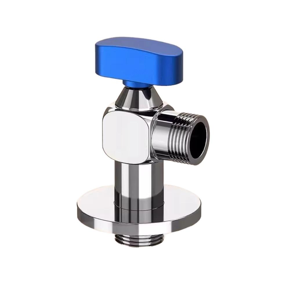 Hot and Cold Water Water Pipe Shut Off Valve High Flowing Triangular Valve Showers