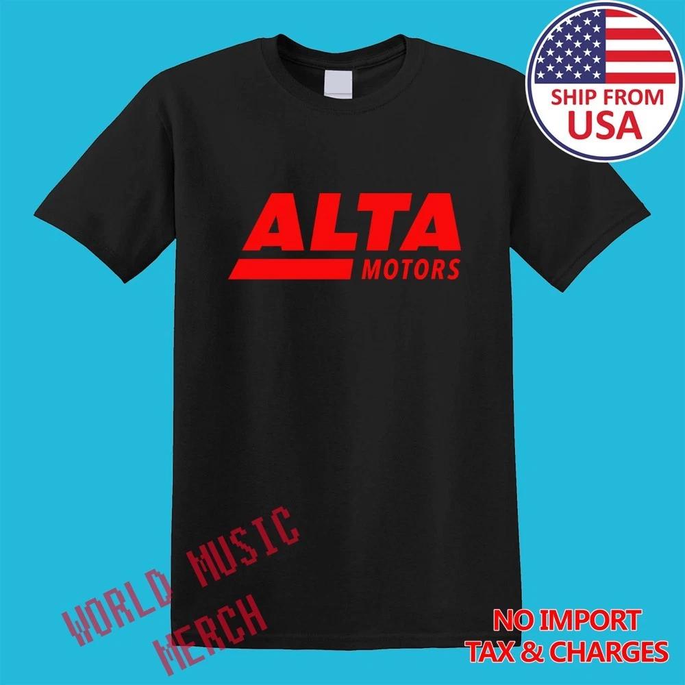 Alta Motors Motorcycles Men's Black Grey Size S-5XL