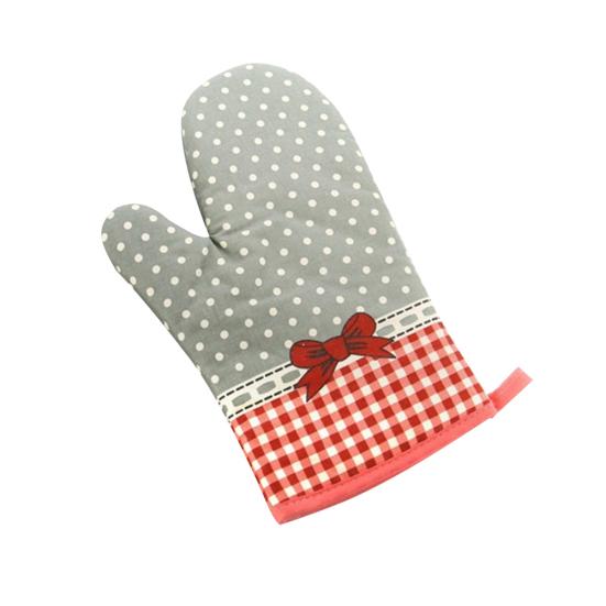 1 шт. Прихватка для духовки с цветочной сеткой, термоизоляционная, утолщенная перчатка, кухонный инструмент для выпечки