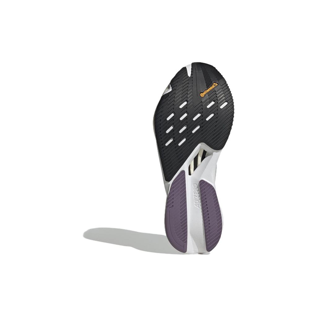 Adidas Adizero Boston 12 White Shadow Violet Women Sneakers Cloud-White Core-Black ID6900
