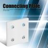 5pcs Flat Design Joining Plate Overlapping Design Corner Bracket Plate  For Aluminium Profile Frame