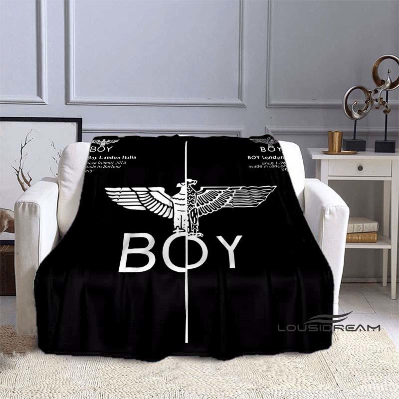 Персонализированный 3D-принт Британский бренд уличной одежды B-Boy London Логотип орла Фланелевое печатное одеяло Панк Декоративное одеяло для дивана Будь