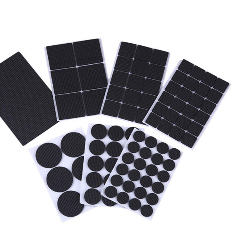 12/30/48PCS Non Slip Furniture Pads Self Adhesive Furniture Grippers Chair Leg Pads Floor Protectors