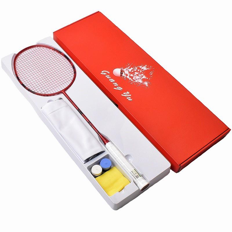 Badminton Racket Single Piece Full Carbon Fiber Attack Adult Home Use
