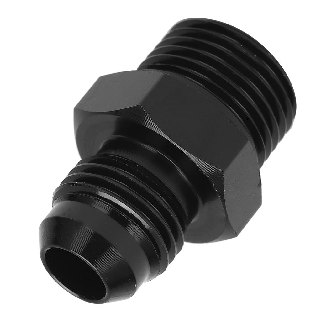 Straight Fuel Line Fitting 6AN To 38NPT 6061?T6 Aluminum Adapter Connector Black Car Accessories