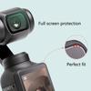 For DJI OSMO Pocket 3 Lens Tempered Glass+Screen Protector for DJI Pocket 3 Gimbal Camera 9H Anti-Scratch Protective Glass Film