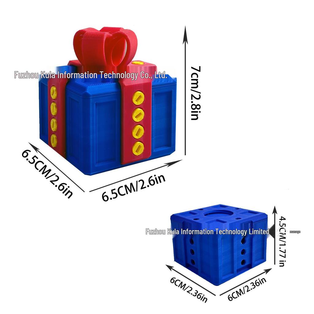 3D Printed Annoying Gift Box - Hot New Toy