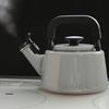 Fuji Horo Whistling Induction Light Kettle, Compatible, Cotton, 2.1L, Gray, CTN-2.1WK.LG