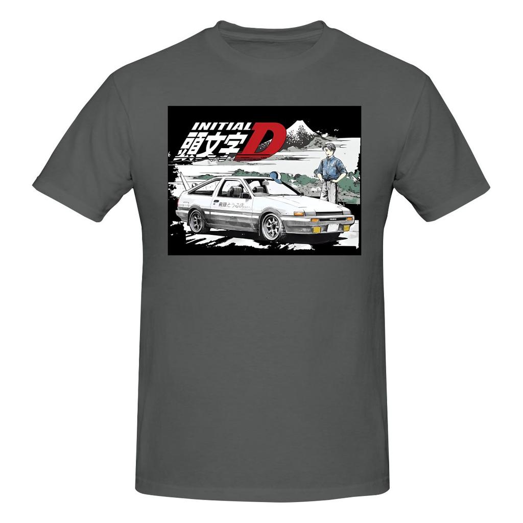 Смешная Initial D Глубокий Лес Дрифтинг AE86 Такуми Трасса Унисекс Футболка с Принтом Унисекс Футболка Футболки