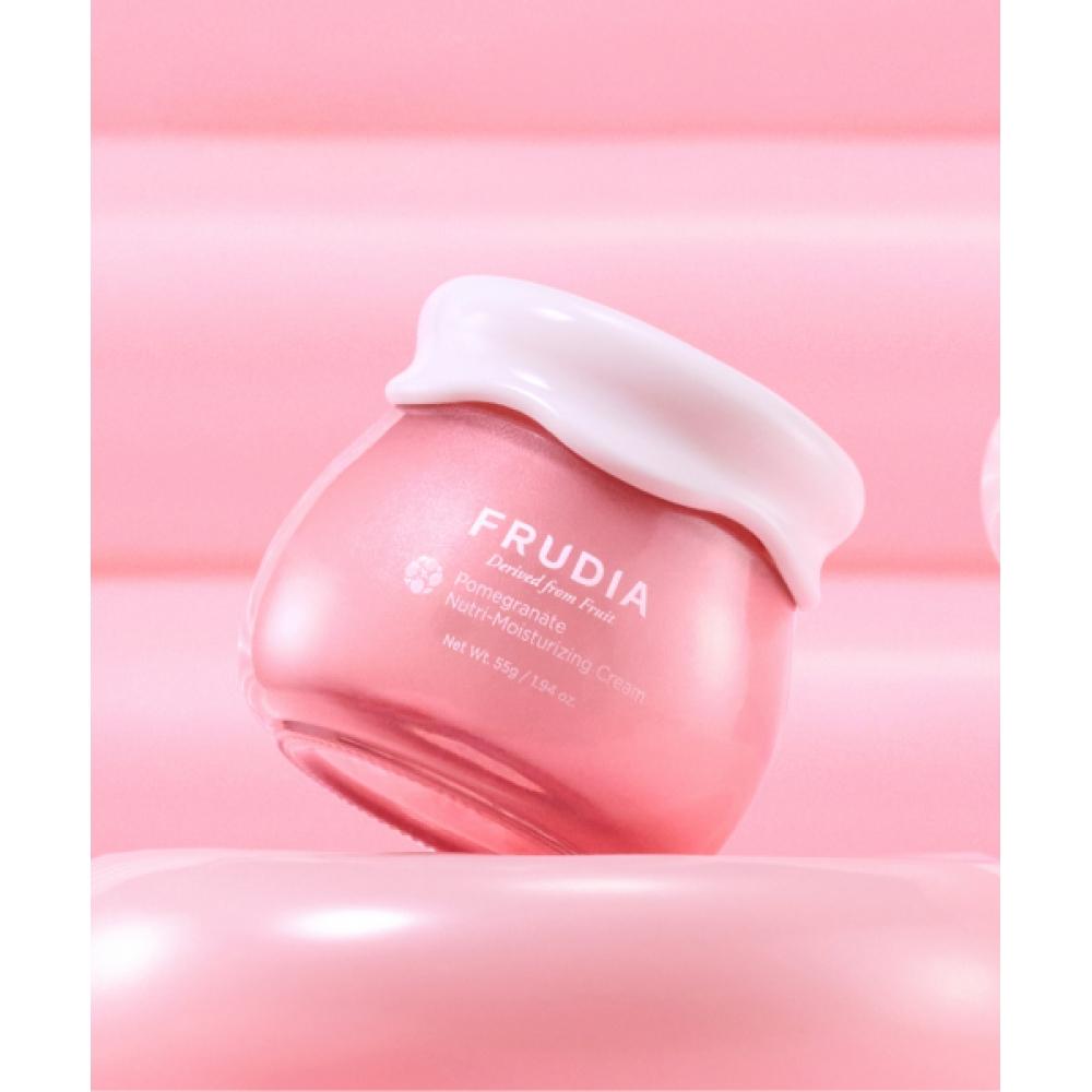 Frudia Гранатовый Увлажняющий Коллагеновый Сыворотка + Крем 2 Набора + Косметичка с Кремом в Подарок