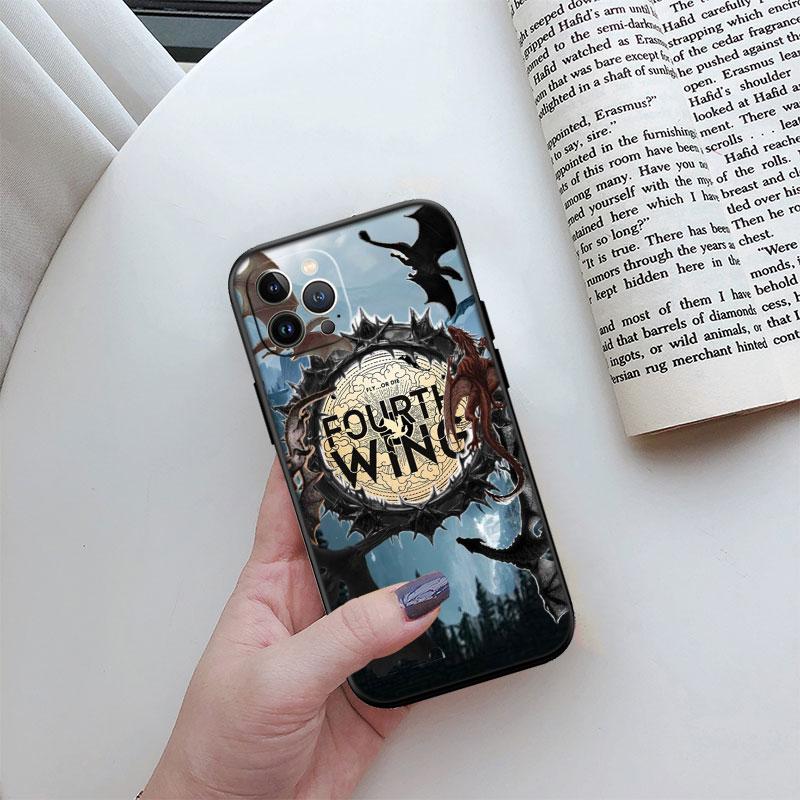 Fourth wing dragons Phone Case for Motorola Moto Edge 60 60s 70 G86 G56 G54 E14 G04S G45 G54 G64 Pro Power Neo Fusion