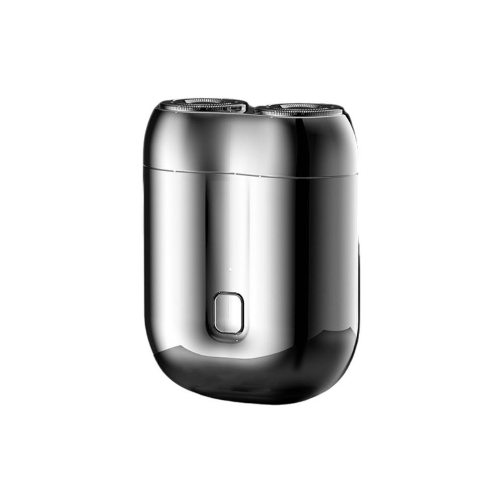 Double Head Electric Shaver Type-C Charging Men's Beard Trimmer Face Hair Remover Tool Travel Use