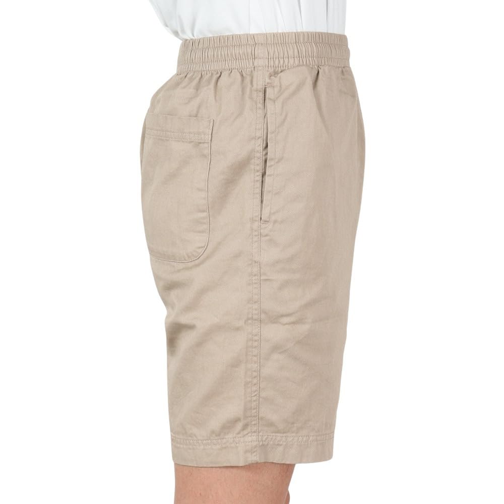 Champion Базовые хлопковые шорты с графическим логотипом L C3-X520 мужские 100%, бежевые,