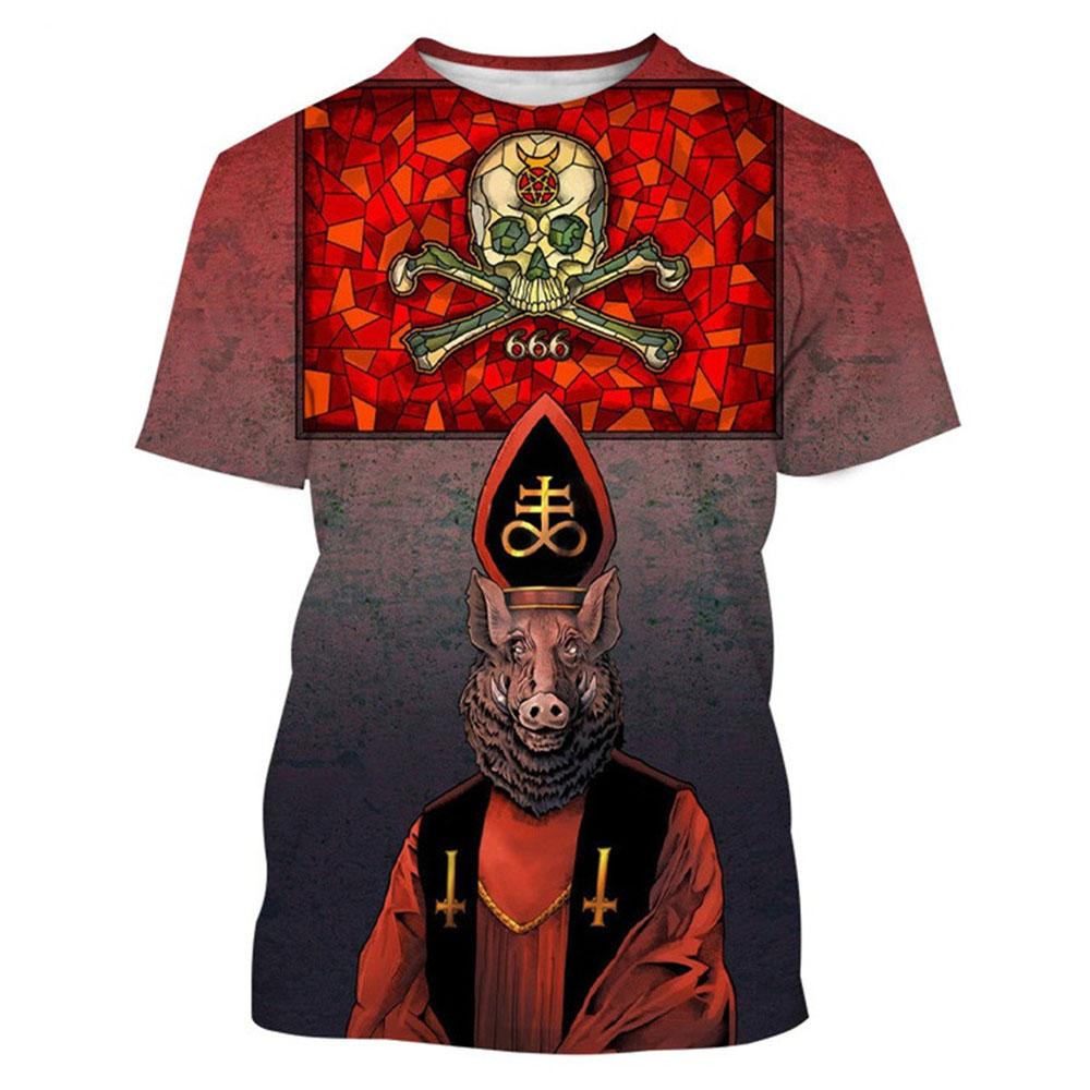 Летняя забавная футболка с 3d принтом свиньи, мужские футболки, топы большого размера с короткими рукавами, модная повседневная одежда, уличная одежда