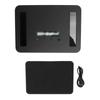 Phone Lock Box with Timer Aluminum Alloy Lock Storage Box for Studying Time Management M Black