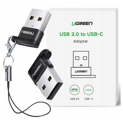 Адаптер Ugreen Us280 Usb-C к Usb-A 2.0 (Черный)