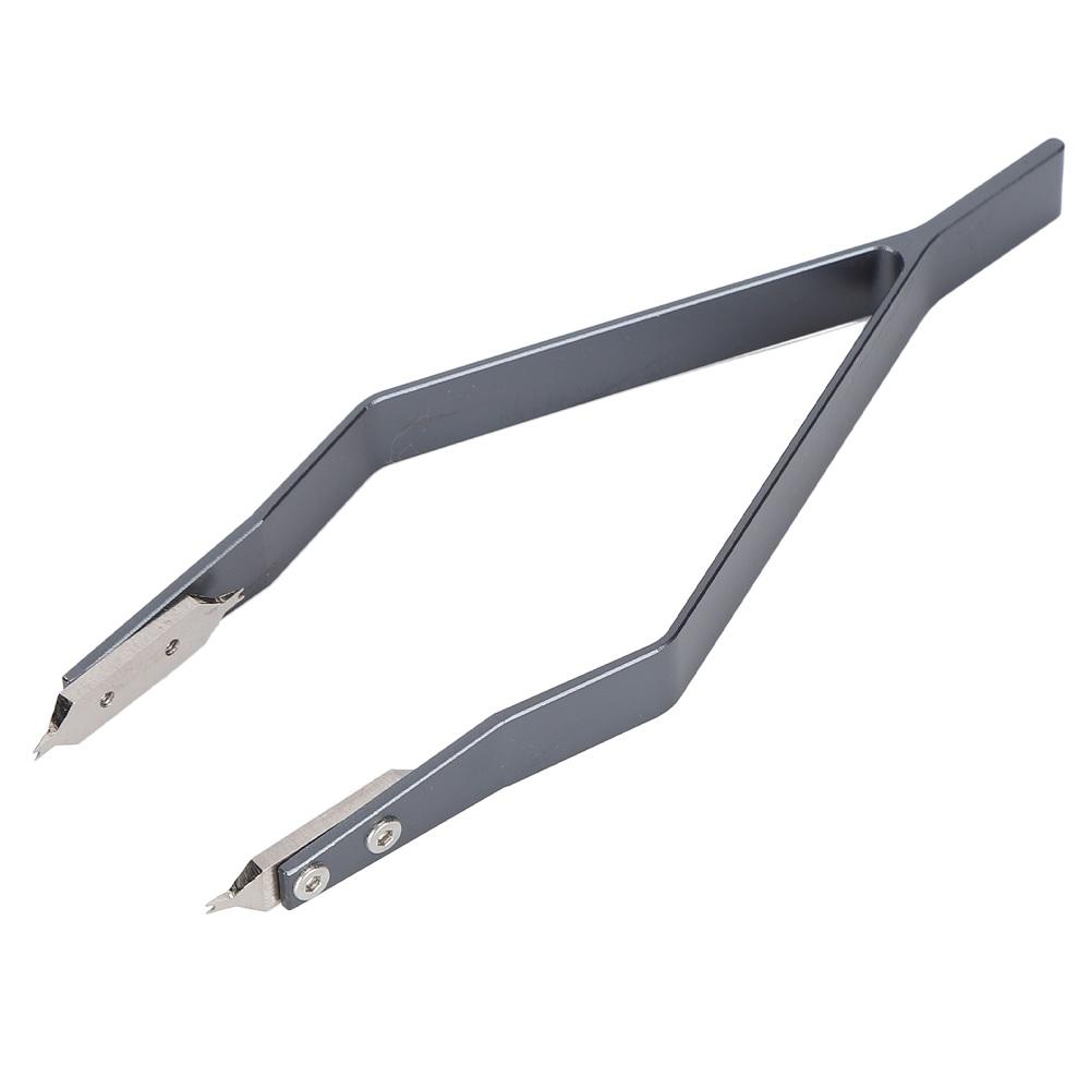 Нержавеющая сталь 7825 V-образный пинцет для часов с пружинным стержнем V-образной формы для ремонта часов