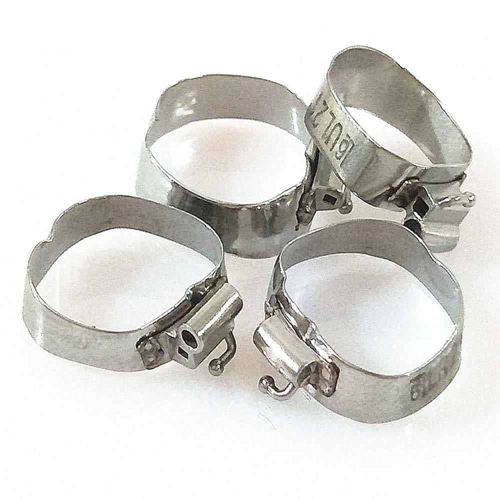 5 сумок(20 шт., 4 шт. в пакете) Стоматологические ортодонтические плоские ленты с предварительно сваренными буккальными трубками ROTH/MBT 022 32–41,5 мм