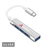 Новый USB-адаптер Type-C, многопортовый распределительный хаб для Mitsubishi Lancer Ralliart 10 3 9 EX Outlander 3 ASX L200, аксессуары