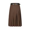 JZ Annakoo Retro College Style A-Line Pleated Skirt