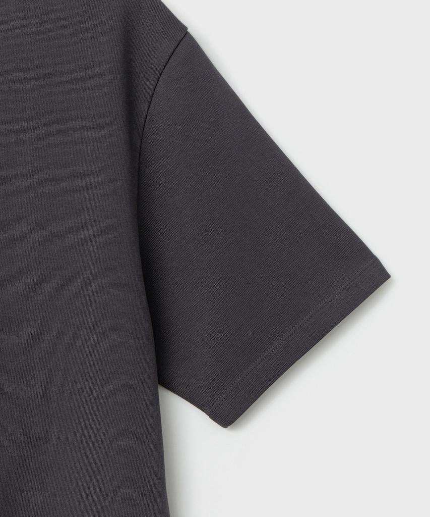 Футболка-henley Bellie Variant - Стирка Уголь