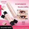 Вращающийся двусторонний штамп-подводка для глаз Lilinzhi: Стойкий, Быстросохнущий, Водостойкий и Стойкий к поту.