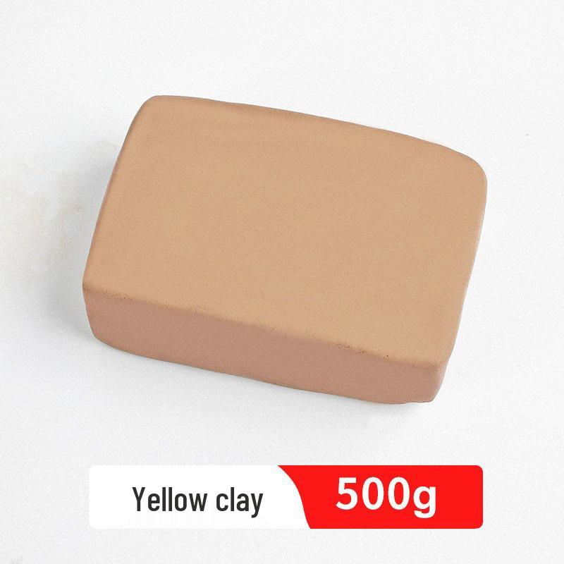 500 г Мягкая фарфоровая глина для детской лепки своими руками и ручной работы, не запекаемая высокобелая глина.
