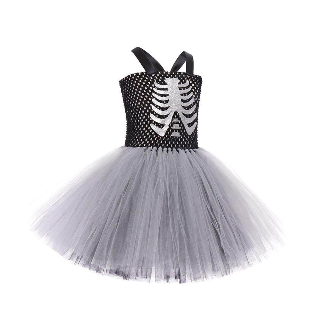 Девочки Хэллоуин Накидка Клетчатое Платье Без Рукавов Комплект из 2 предметов