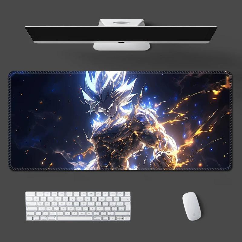 Мужской коврик для мыши кожаный аниме Dragon Ball водонепроницаемый противоскользящий коврик для мыши Сон Гоку настольный коврик настраиваемый с фиксацией коврик для ноутбука коврик для клавиатуры студенческий коврик для письма
