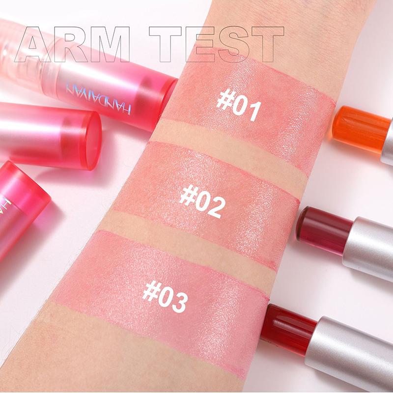 Warm Change Jelly Lip and Cheek Lip Balm Long-lasting Moisturizing Mirror Water Color Changing Lip Balm