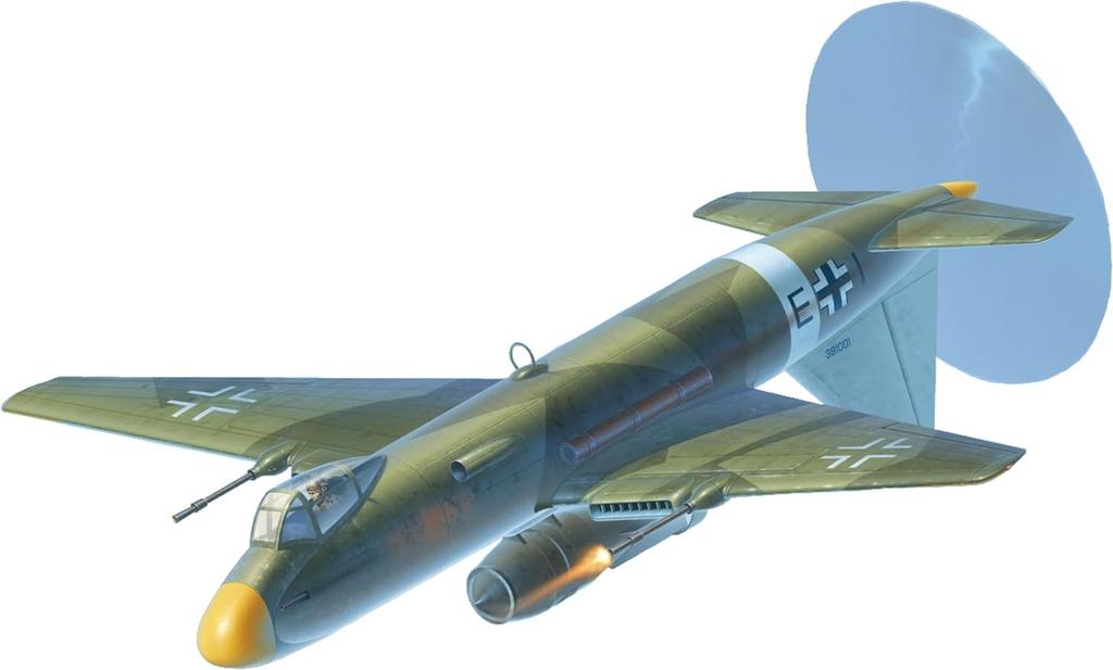 Пластиковый модельный набор Micromill Blohm Voss Ground Attack Aircraft 1/72 & P.193 MKR72-033 (Самолет)