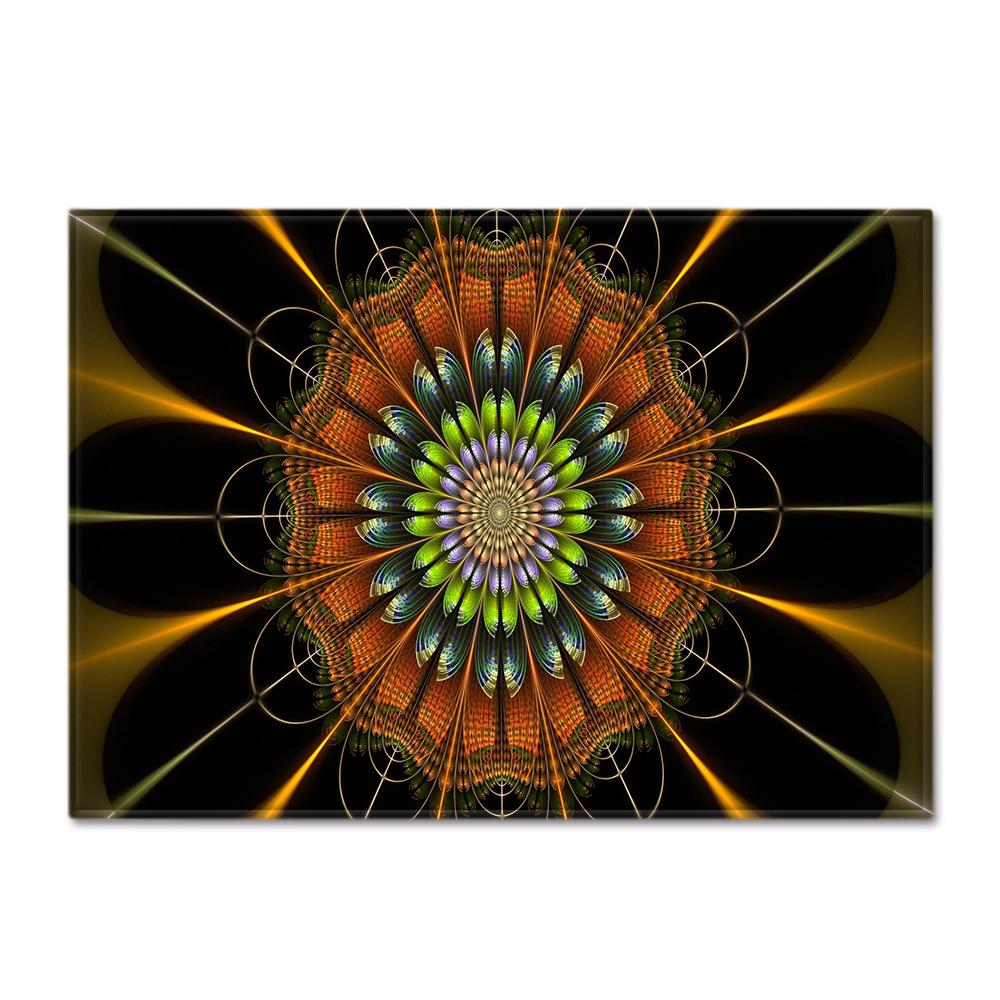 Крутой ковер с цветочным узором для гостиной, кухни, прихожей, напольный коврик с узором