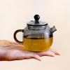 150ml Black Small Capacity Kung Fu Glass Teapot Tea Utensils Tea Making Tools Tea Infuser Teaware Afternoon Tea Small Tea Pot
