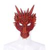 Gothic Punk Dragon Mask Cosplay Costume Halloween Party Mask Men and Women Unisex Animal Mask