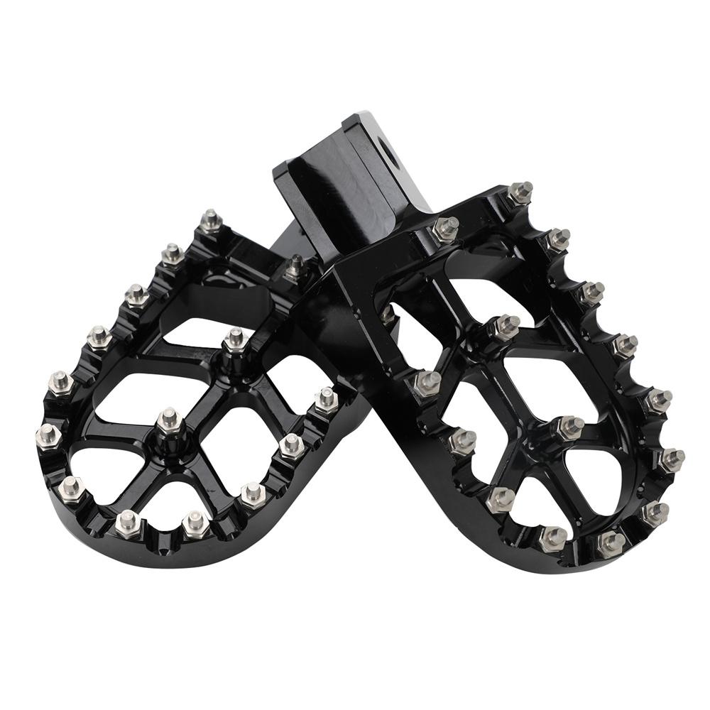 Мотоциклетные подножки подставка педаль черные для Yamaha TW 200 TW200 1987-2023