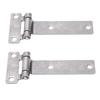 1 Pair 316 Stainless Steel Marine Grade T Hinge Sturdy Heavy Duty Boat Hinge for Yacht Interior Hatches 135x58mm