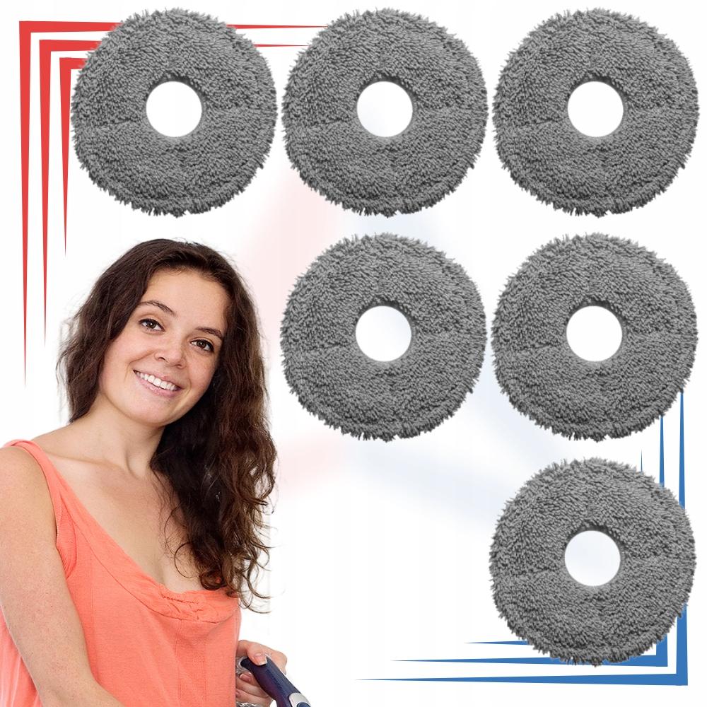 Mop Cover For Dreame L10S Ultra L20 X20 X40 X50 Xiaomi S10+ X10+ | 6 Pcs