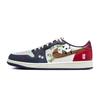 Air Jordan 1 Нескользящие Устойчивые к истиранию Низкие Винтажные Баскетбольные Кроссовки Мужские Белые HQ2993-100(Команда56-)