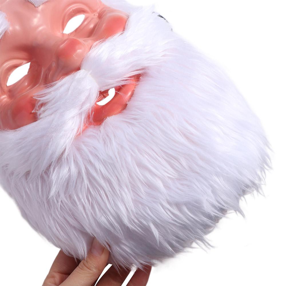 Face Cover Santa Claus Beard Mask Hat Set 3D Cosplay Accessories Funny Christmas Decoration Adult