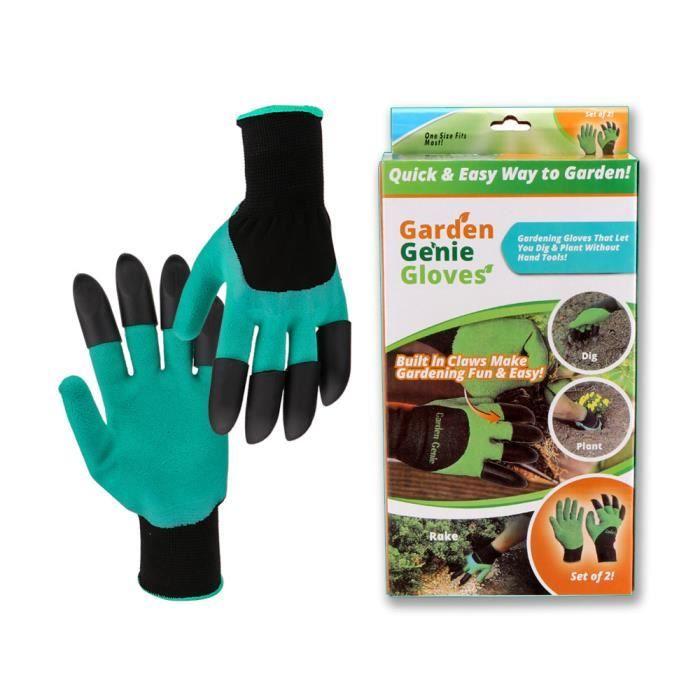 1 Paire Jardin Gants Imperméable Jardin Travail Cut Gants Griffes Conception Gants de Jardinage Pour Creuser La Plantation Ratisser