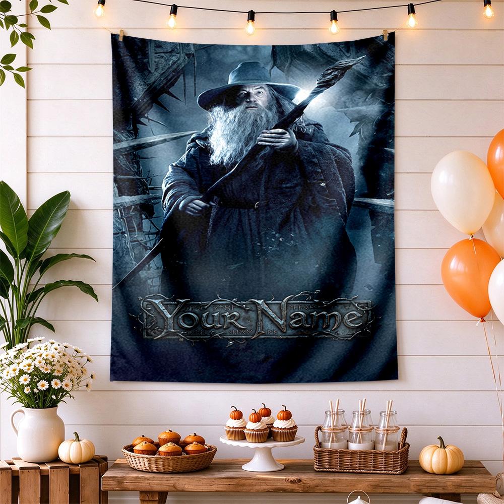 Lord Rings Custom Tapestry Boho Wall Hanging Non-Fading Color Suitable for Bedroom All-Season Use Great Gift for Dorm Room Lovers