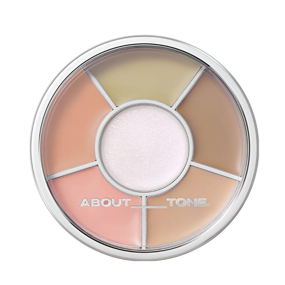 ABOUT TONE Designing Multi Palette 6.5g All-in-One Makeup Palette Eyeshadow Blush Contour