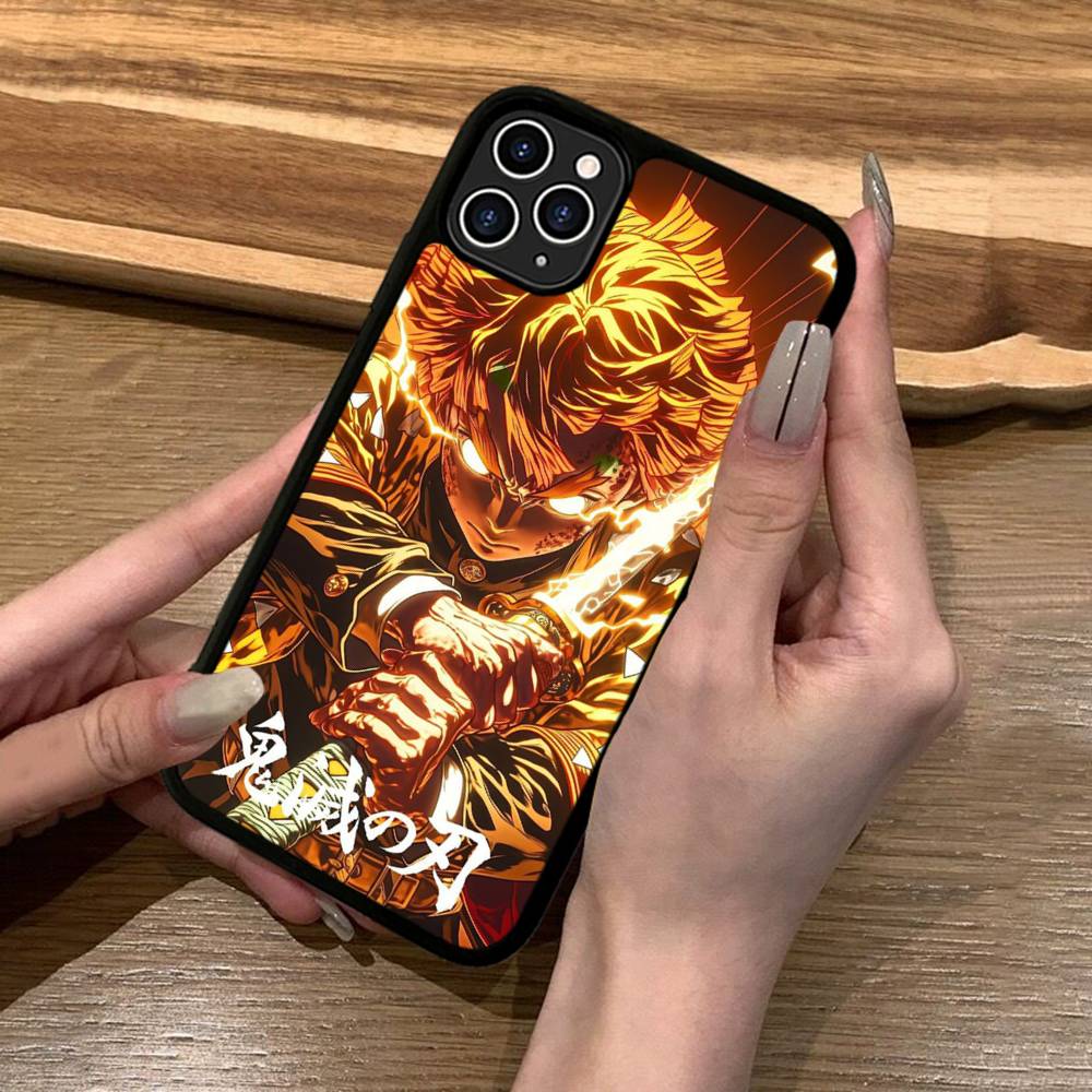 Zenitsu Agatsuma Phone Case Silicone PC+TPU For For IPhone 11 12 13 14 15 16 Plus Pro Max Cover