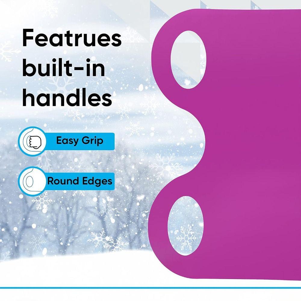 Сворачиваемый детский лыжный коврик Гибкий коврик для катания по песку Катание на санках по газону Снежные санки Снежный слайдер Зима